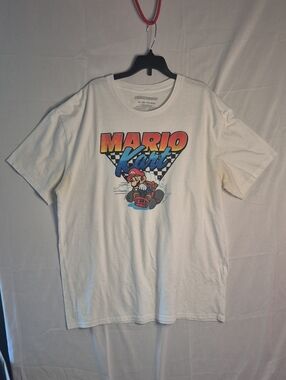 Mario Kart Graphic Tee - White